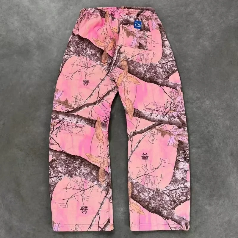 Women's Pink Camo Hoodie - 3D Hunting Camouflage Print Harajuku Streetwear Sweatshirt