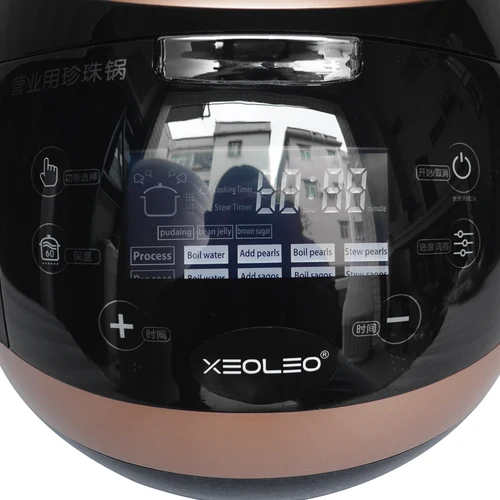 XEOLEO 5L 타피오카 쿠커, 밀크티 샵, 진주 쿠커, 버블티, 진주 워머, 타로 볼, 사고, 레드빈 쿠커 머신, 900W 5