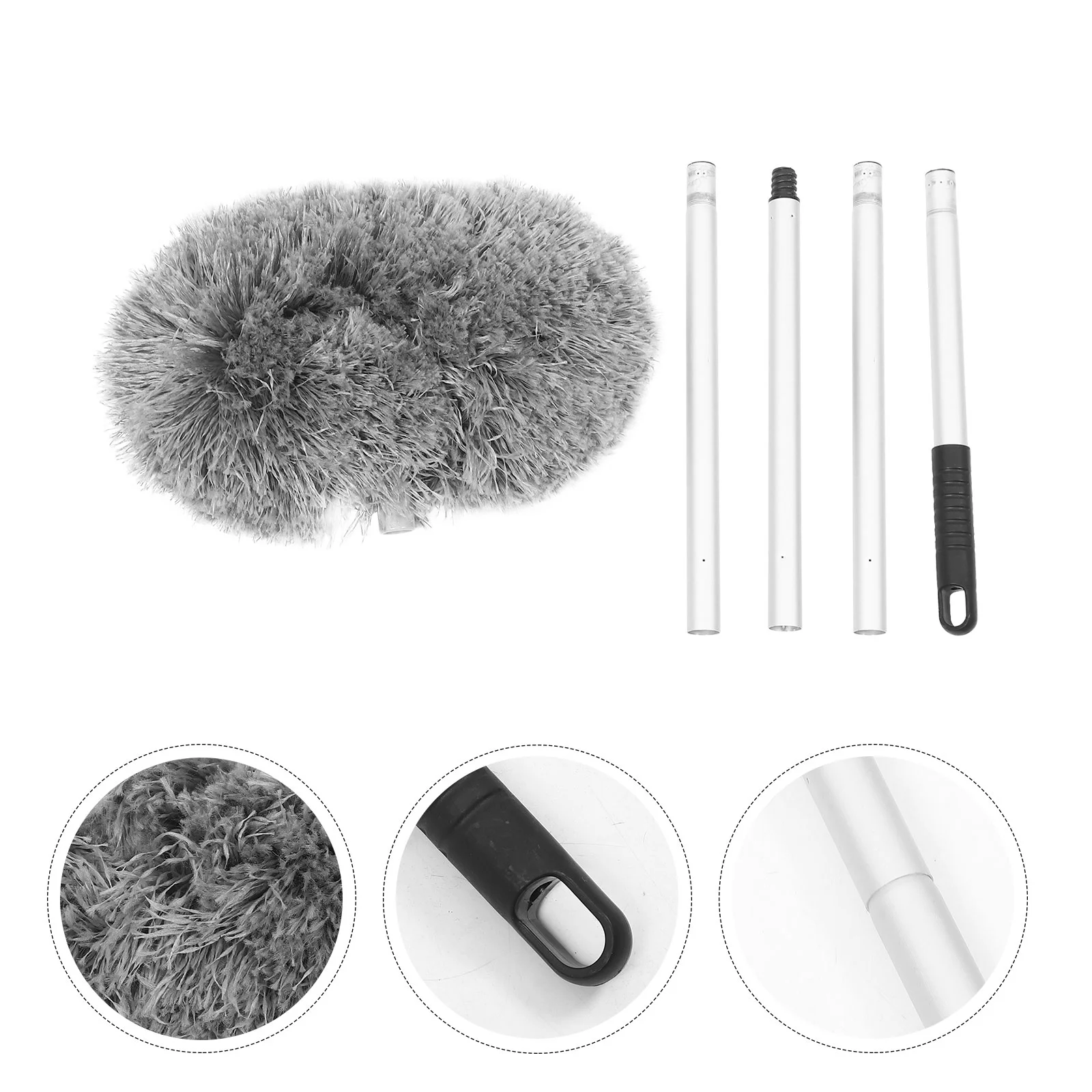 

Fuzzy Fan Duster Ceiling Fan Cleaner Duster with Extension Handle Ceiling Fan Cleaner