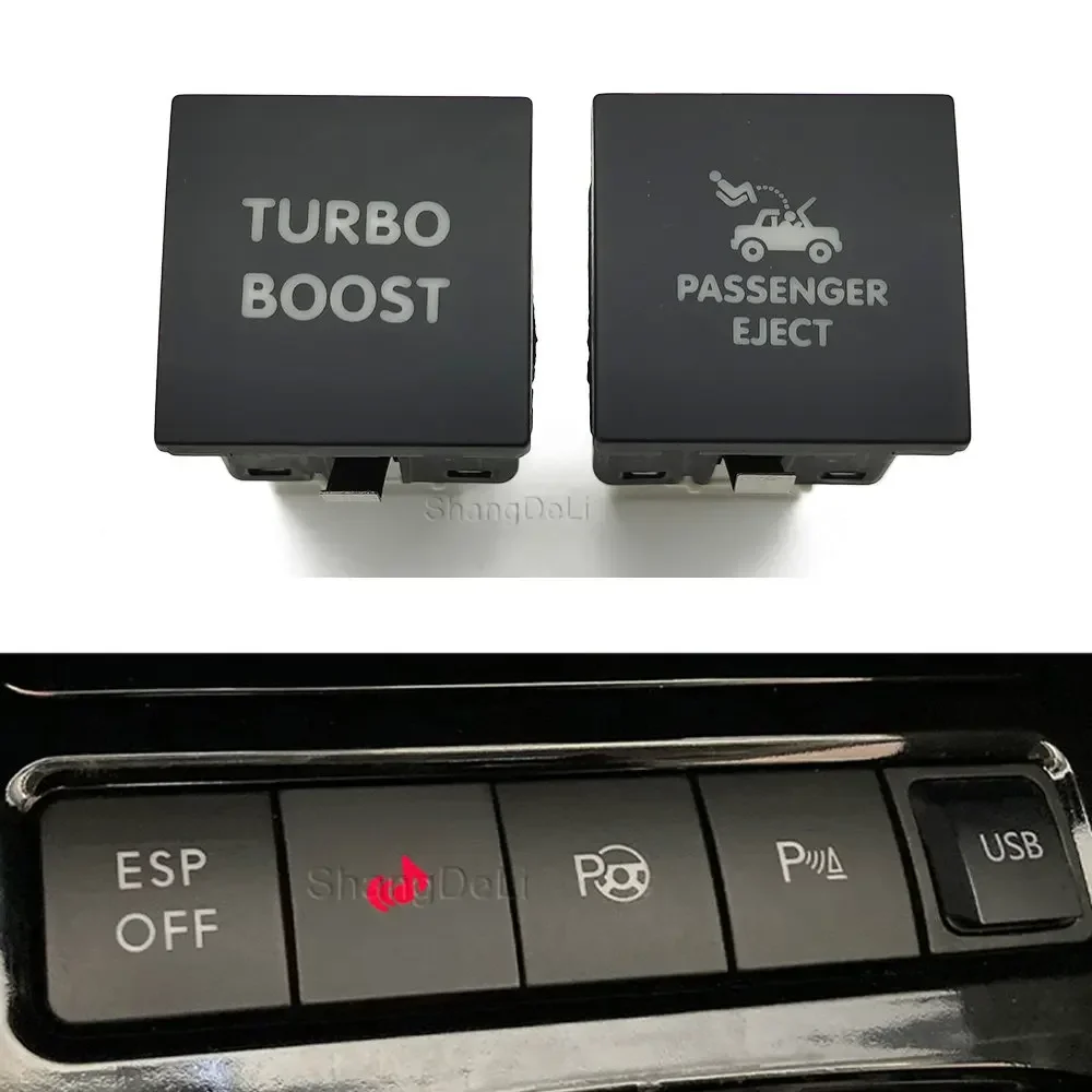Für VW Golf 6 Golf Jetta MK6 Caddy EOS Scirocco 2006-2014 Rot Licht Auto Passagier Auswurf Turbo Boost Push button Schalter