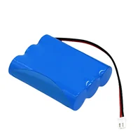 Packs de batteries Li-ion 3S1P 18650, batterie Rechargeable au Lithium 12V 11.1V pour caméra de vidéosurveillance, alimentation de secours, lumière LED pour balayeuse 5