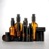 30X 5-100ML Lotion/Spray Bottle Beauty Amber Empty Glass Bottle Essential Oil Mist Spray Container Case Refillable Travel Bottle 3