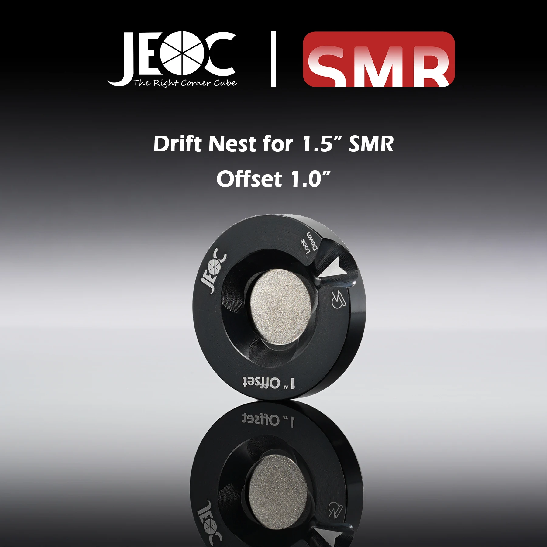 JEOCの1.5インチ球面マウントされた反射体（SMR）用磁気ドリフト