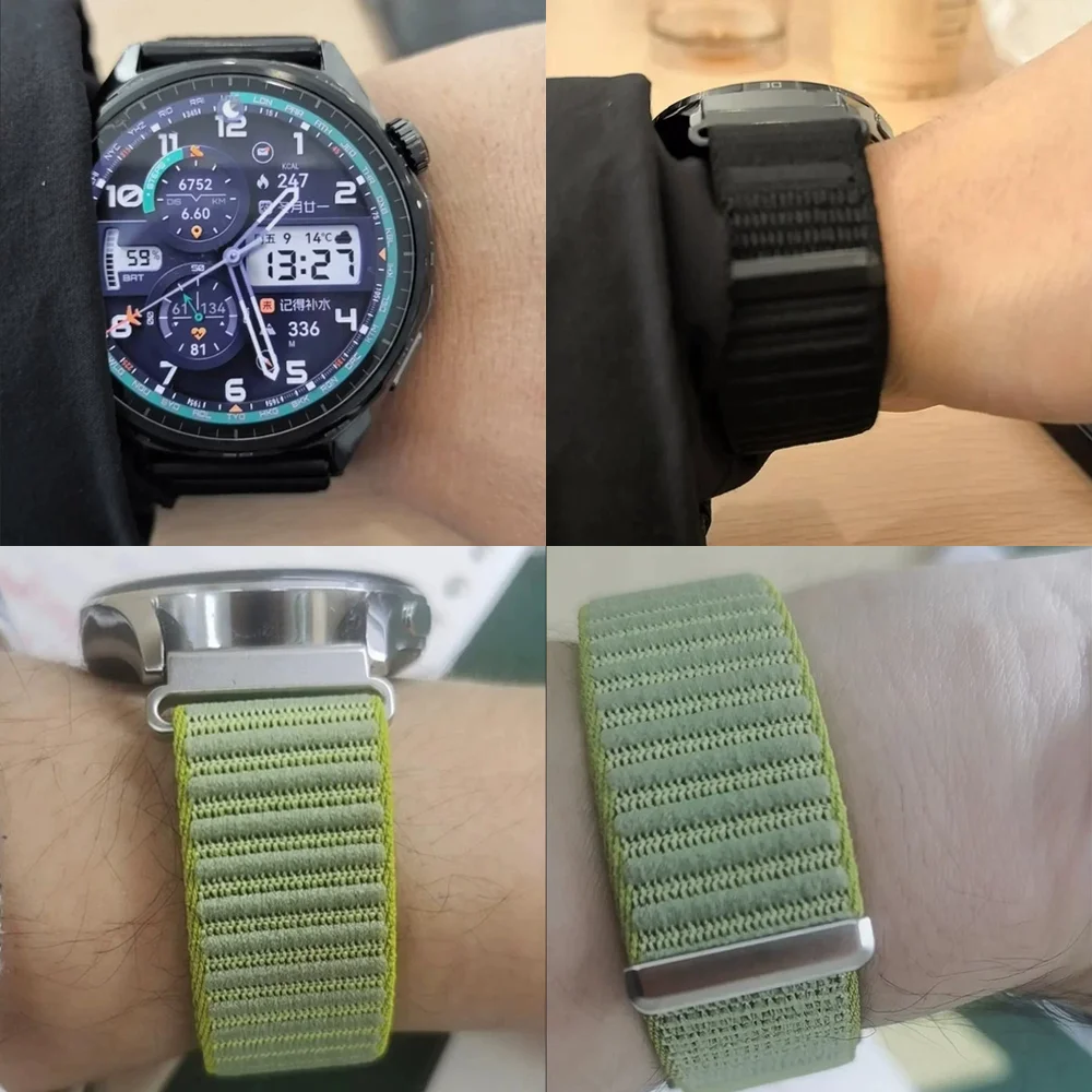 Versatile Nylon Strap Bracelet in Multiple Sizes