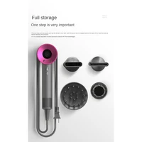 For Dyson Hair Dryer Bracket Storage Rack Bathroom Storing Hair Dryer Holder Wall Mounted No Punch Heat-Resistant 2