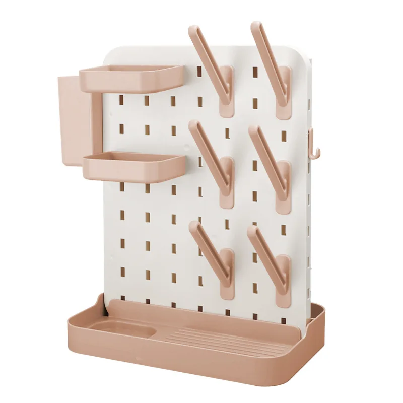 Baby Bottle Drain Rack Drying Stand Storage Box