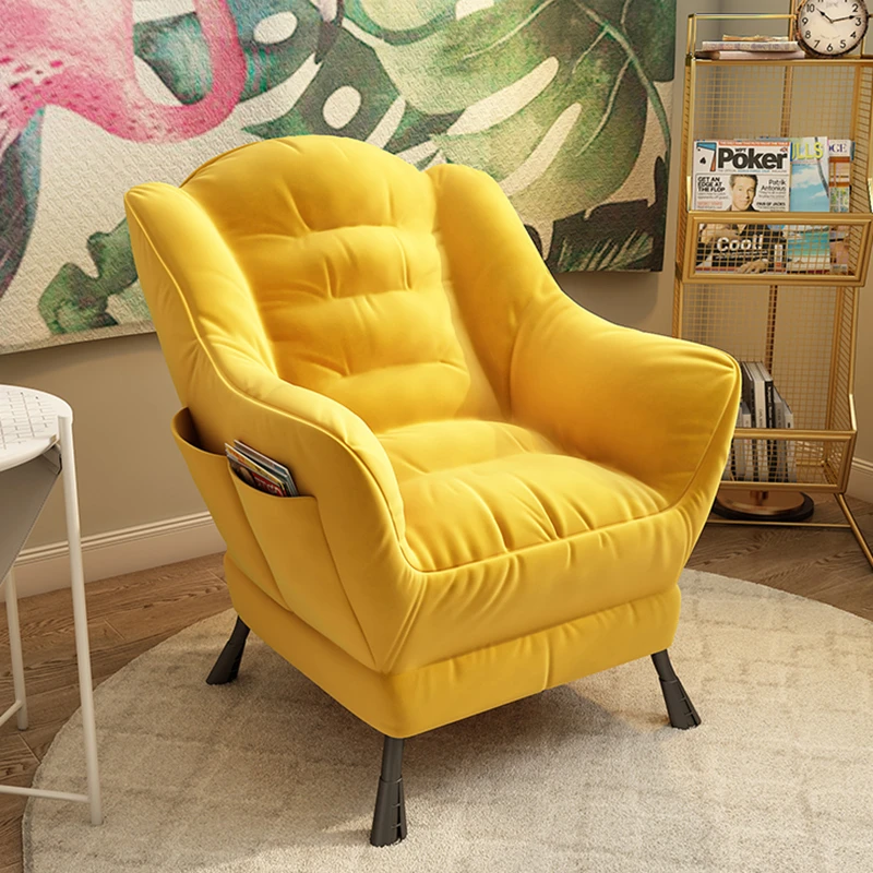 Sofa Floor Nordic Chair Arm Makeup Modern Bedroom Ergonomic Living Room