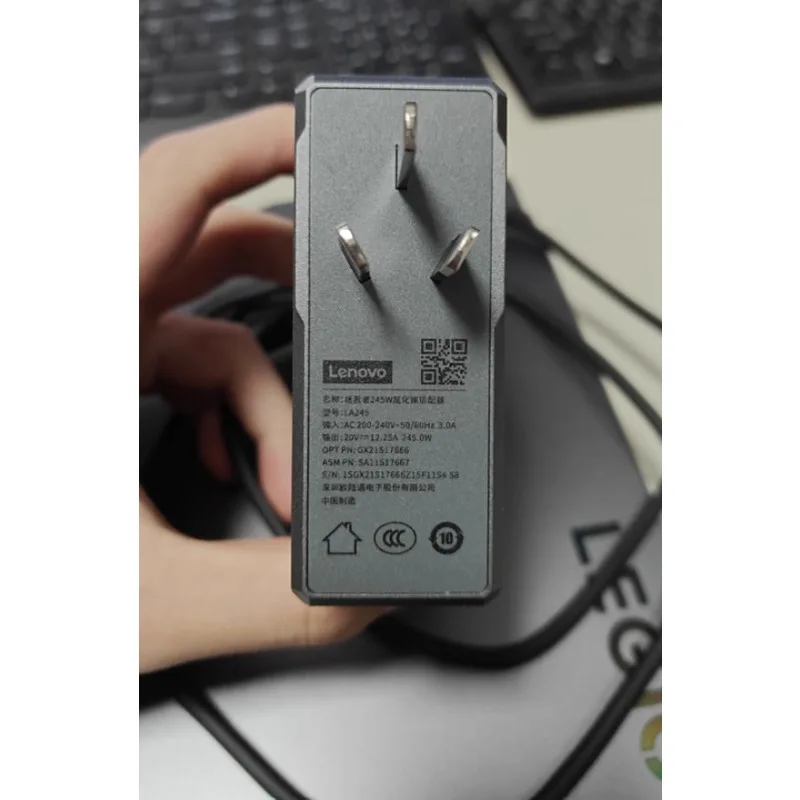 레노버 리전 C245W 노트북 전원 어댑터 TYPE-C 인터페이스, 고출력, 소형, 휴대 용이