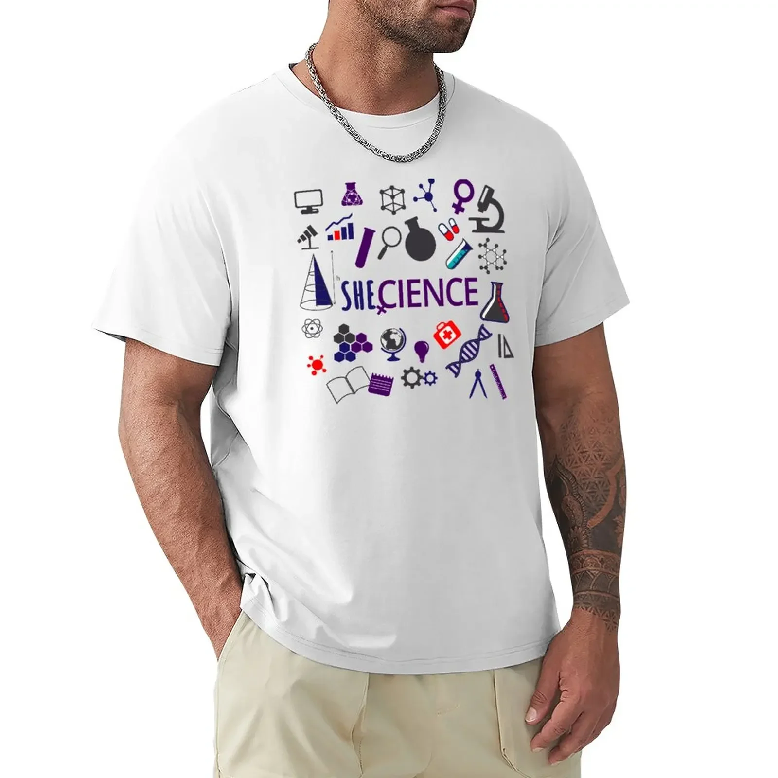 

Shecience T-Shirt heavyweights tees graphics Men's clothing