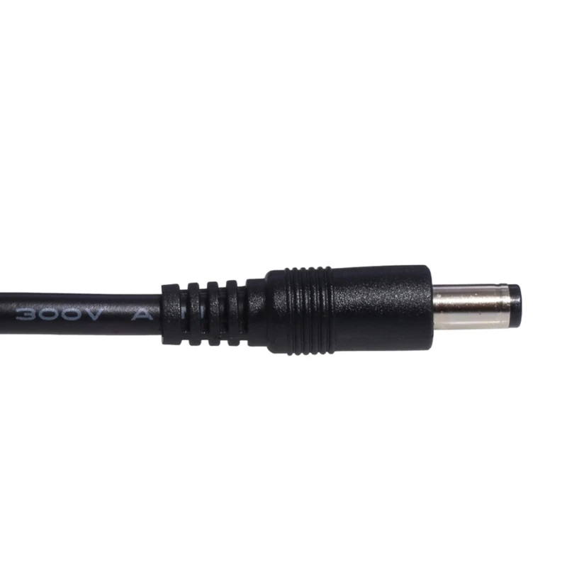 DC5521 to DC5521 Cable Cord,18AWG DC5.5m x 2.1mm Male Plug to Male