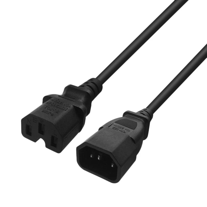 Power Adapter Cable c14 to C15 Product Word Revolution Letter with Groove Extension Cable(2.0M) | Компьютеры и офис