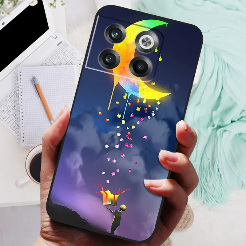 Stylish Black Lion and Wolf Silicone Soft Phone Case - Protective Shell