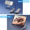 10Gbps USB3.2 Gen2 HUB USB C Splitter 3.2 Hub 10Gb High Speed for Laptop Macbook-Air MacBook Pro M4 M3 M2 Usb Extension Hub 6