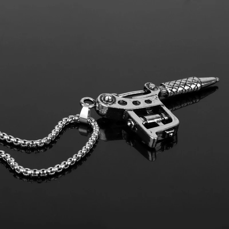 Tattoo Machine Keychain Car Backpack Pendant Accessories Unisex Gift