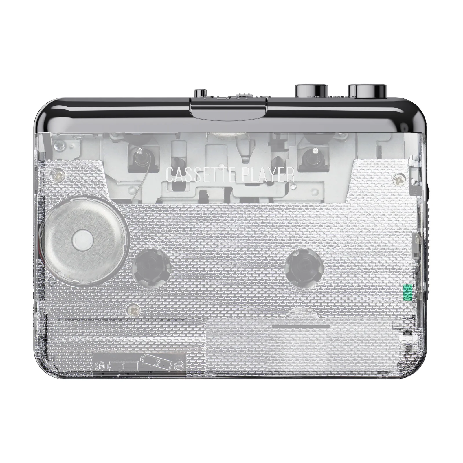 ezcap218PT Cassette Tape-to-MP3 Converter Recorder via PC Cassette Tape Player with Earphone