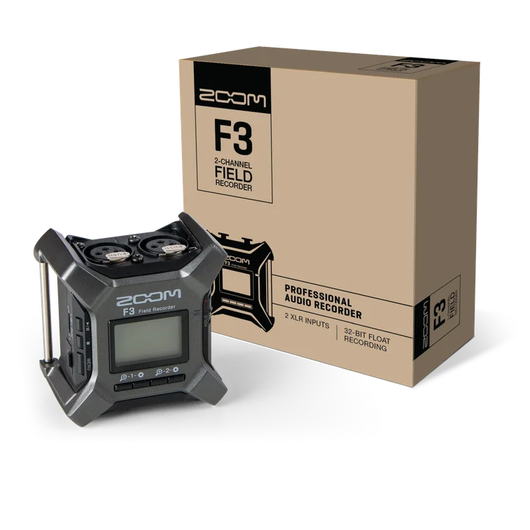 ZOOM はなはだしく F3 フィールドレコーダー+BTA-1付属