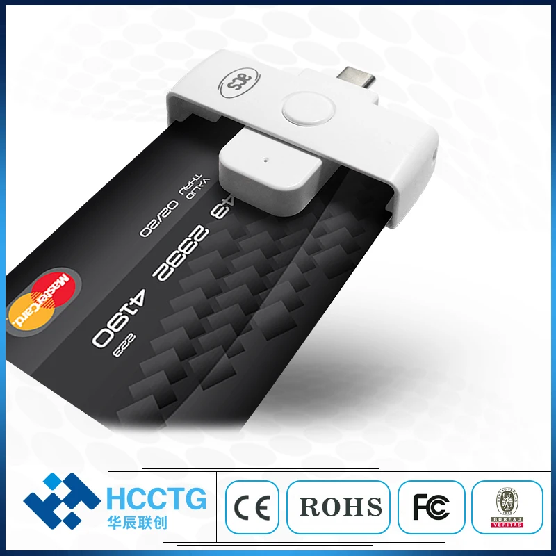 

New Pocket Mate II Smart Contact IC Chip Memory USB Type-C Card Reader ACR39U-NF