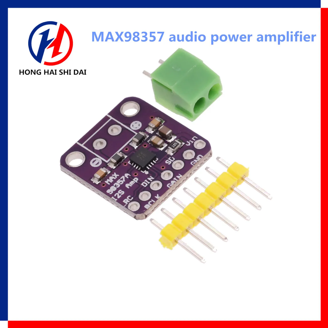 Max98357 Modulo Amplificatore Audio I2S Supporto Amplificatore Classe D Non Filtrato Esp32 Raspberry Pi