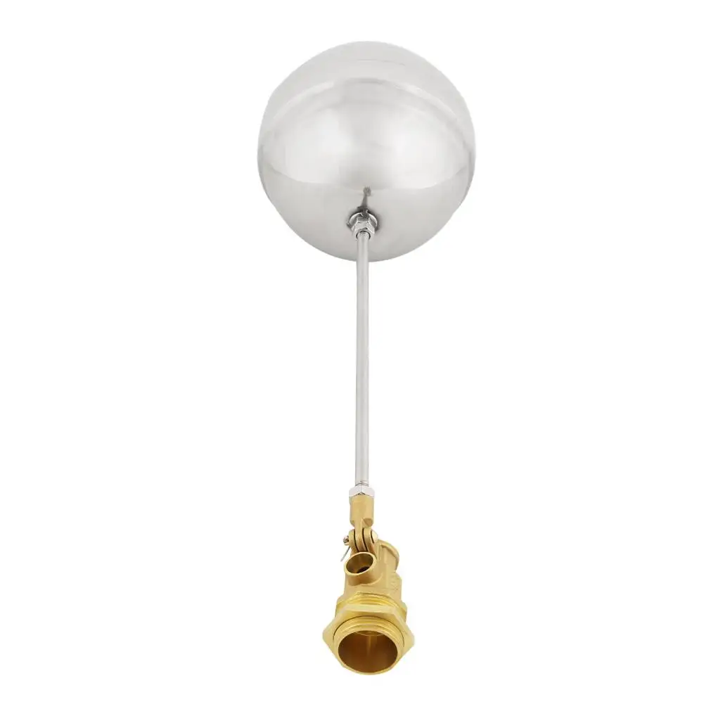 Water Valve DN25 Float Ball G1 Brass Male Thread Float Ball Sensor Stainless Steel Valve