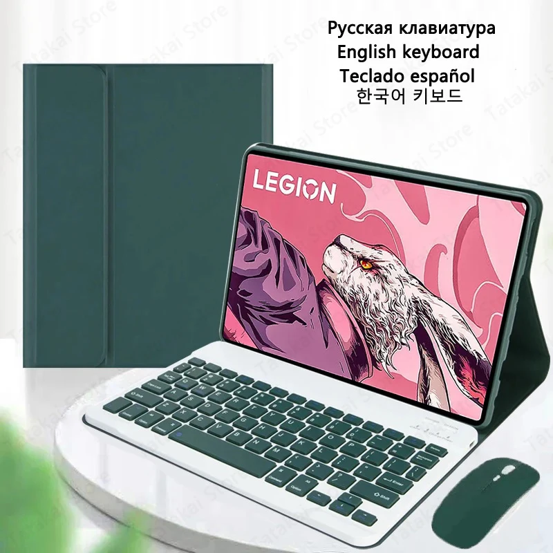 Capa de Teclado Stand para Lenovo Legion 2ª Geração Coreano Russo Russo Russo Y700 2023 Tb320f 8.8