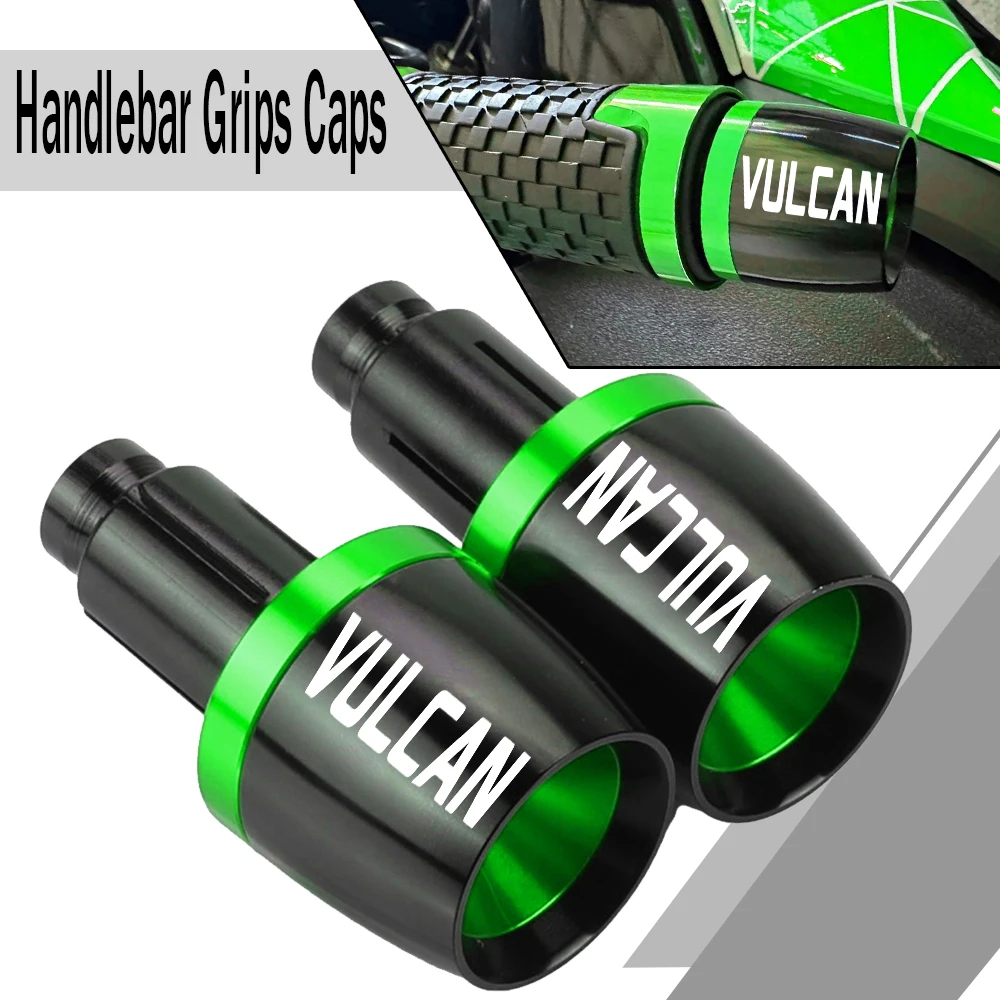 

For Kawasaki VULCAN S Cafe / Sport VULCAN 650 2016 2017-2024 Motorcycle Accessories Handlebar Grips Ends Handle Bar Cap End Plug
