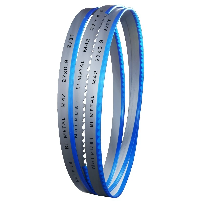 Band Saw Blade (Length Customized) 2908-3810mmx 27mm X 0.9mm Bi-Metal Band Saw Blade for Cutting Metal 1\