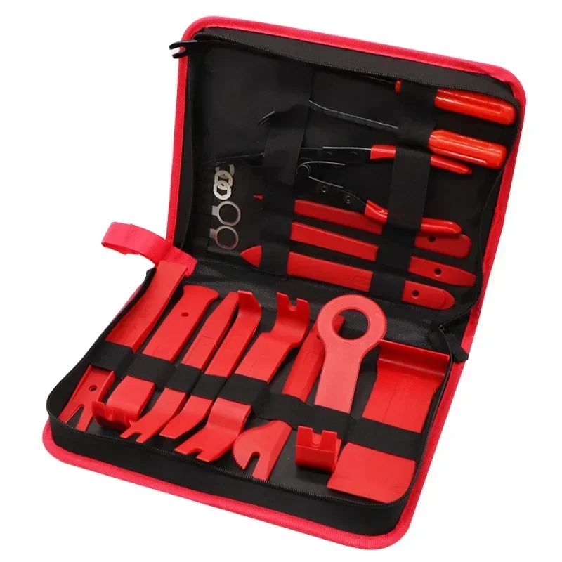 19 Pieces Set Car Audio Disassembly Tools Car Audio Modification Disassembly Tool Special Tool for Auto Parts