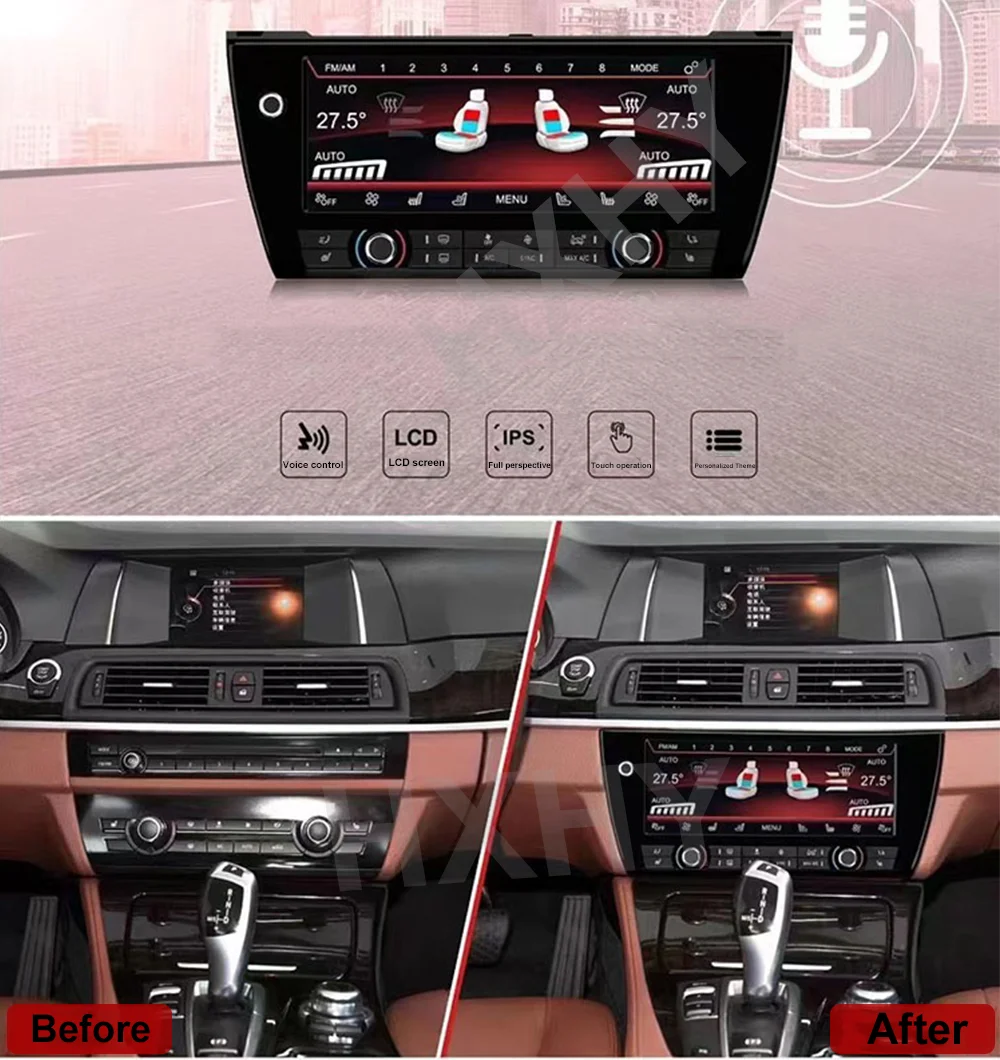 LCD  ȭ, BMW X5 F15 X6 F16 2014 2018  AC г ÷, ġ Ʈ