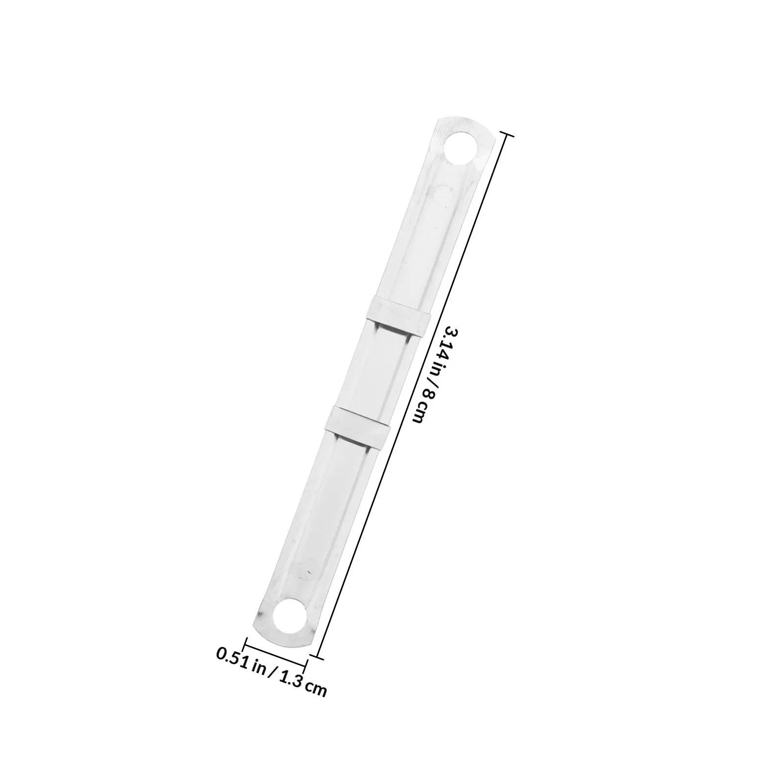 100Pcs 금속 제본 클립 사무실 학교 제본 용품을위한 튼튼한 친환경 문구 클립 간편한 설치 부드러운 설치