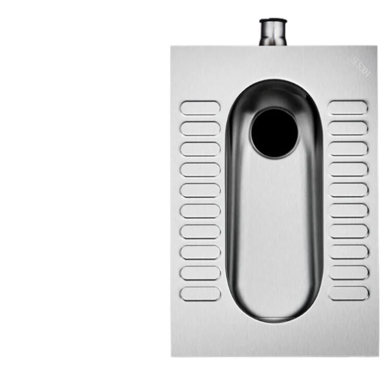 ~304 stainless steel squatting toilet deodorant bar KTV urinal toilet squatting pit water tank set