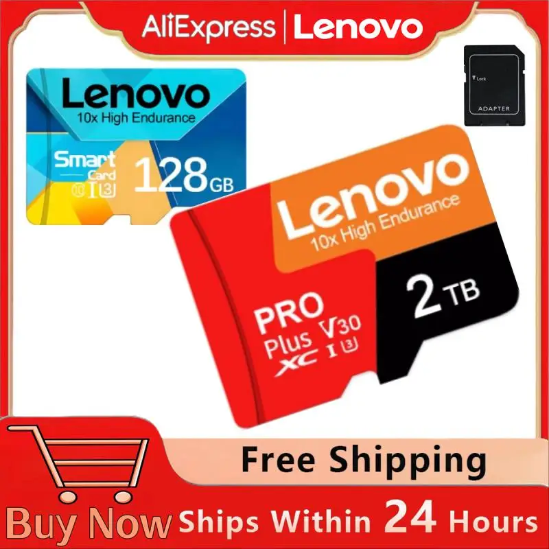 Lenovo Micro Tf Sd Card Sd Card 2Tb Sd Memory Card 128Gb Flash Memory Card Cartao De Memoria Per Steam Deck Xbox Nintendo Switch