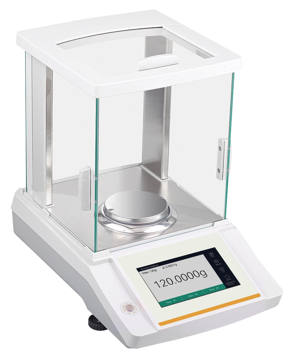 0.0001g Lab Digital Weighing Scale 0.1mg Precise Analytical Balance Touch Screen