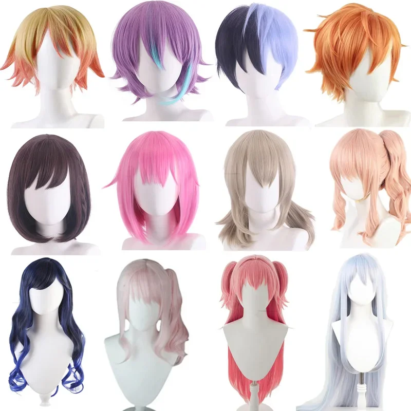 P Roger CT World Kooruru S Tage Akiyama Mizuki Ootori Emu Akito Shinonome Ena Kusanagi Nene Shiraishi An Saki Tenma Ko Spy Perücken – Detail 1