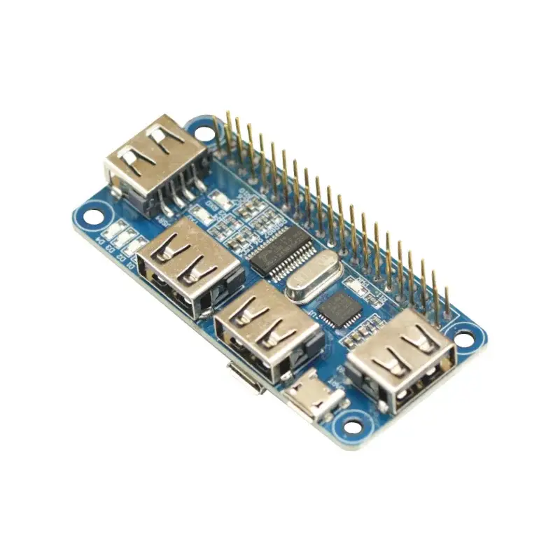 4 Ports USB HUB HAT For Raspberry Pi 3/ 2/ Zero W Extension Board USB To UART For Serial Debugging Compatible With USB2.0/1.0 image 6