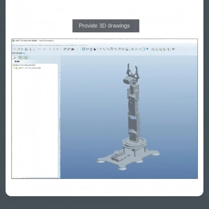 6 DOF braccio robotico con artiglio in metallo MG996R Base rotante a 180 gradi per STM32/per Arduino Robot Kit fai da te braccio Robot programmabile - immagine 5