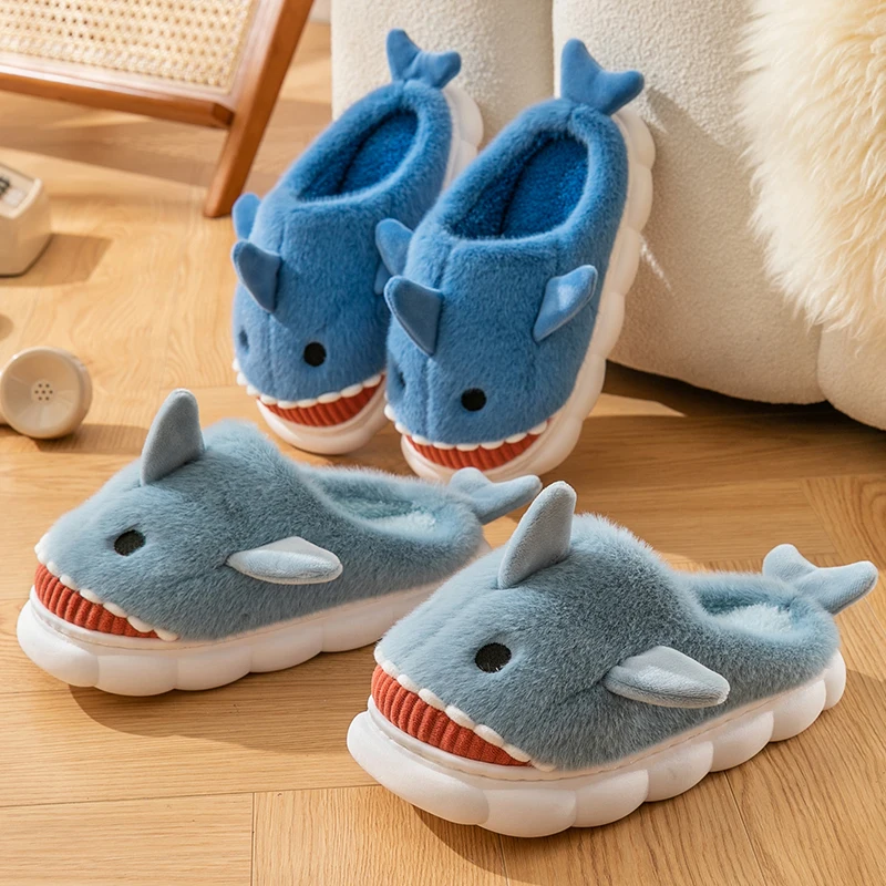 Casual Fluffy Slippers Women Home Flats Cute Cartoon Designer Shoes Girls Fashion Winter Platform Slipper House Warm Footwear — view 6
