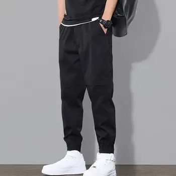 Mens Fleece Sweatpants Soft Warm Pants Athletic Jogging Gym Running Pants Winter Thicken Track with Pockets Size M-4XL 2