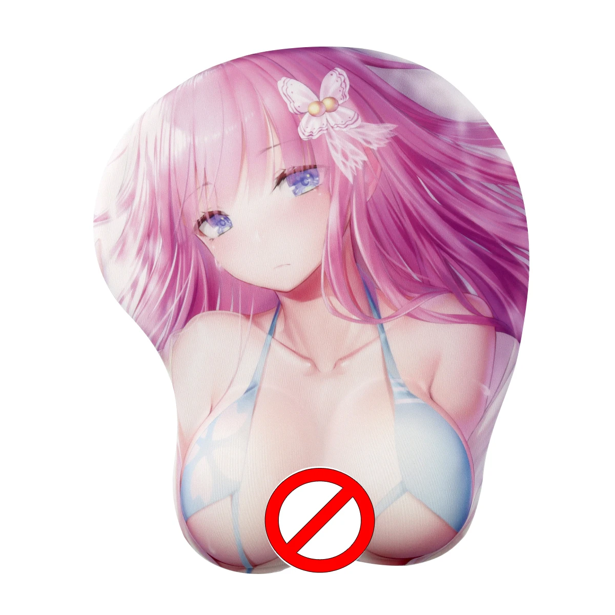 

Viviration Ergonomic Mouse Pad With Wrist Support Cute Kawaii Mausepad Non-Slip Rubber Mat For Home Office Working Study Mause