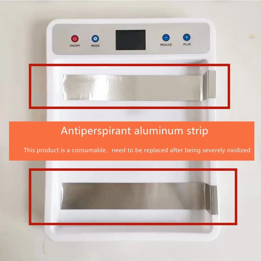 Accessories Antiperspirant Iontophoresis machine 10PCS Aluminum sheet+2pcs towel antiperspirant machine