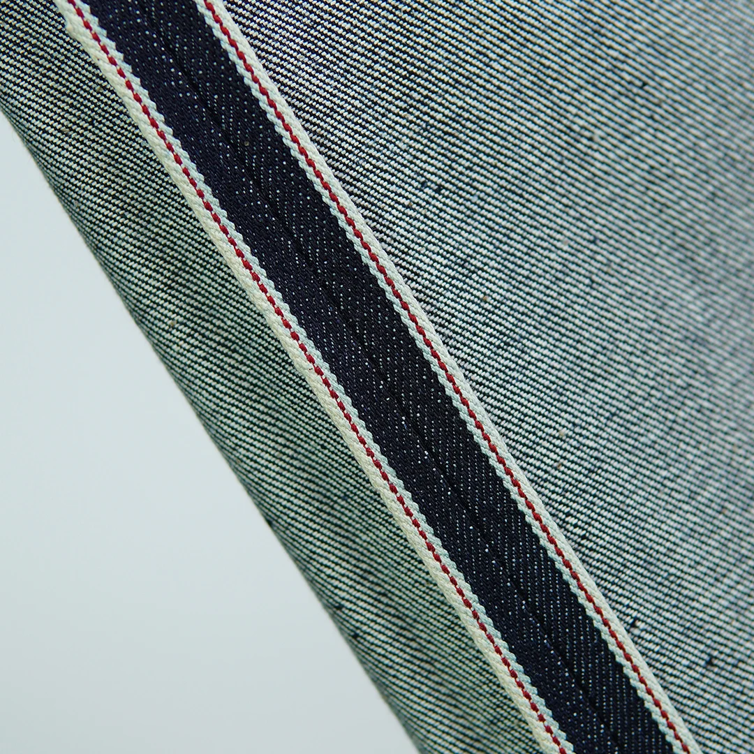 13oz Original Raw Red Selvedge Denim Jeans for Men 100% Cotton indigo Blue Loose Straight Pants Y2k American Vintage Japan 47501 5