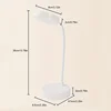 Table Lamp USB Rechargeable Desk Lamp Bed Reading Book Night Light LED Eye Protection Light Foldable  for Study Office Work Lamp 3