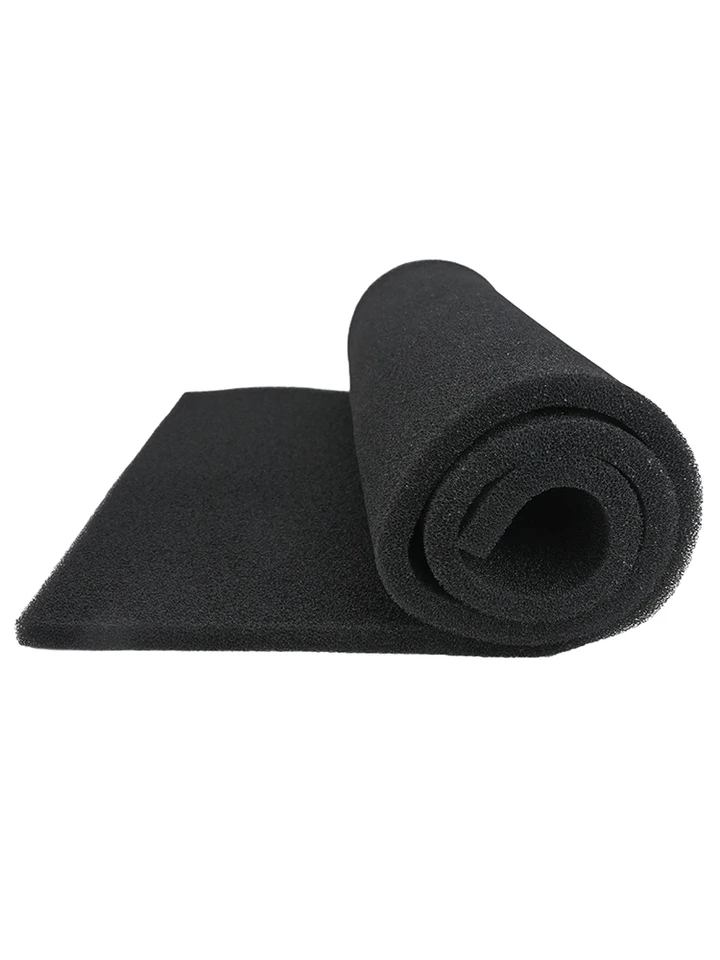 Filtre Ventilation Charbon Actif Feuille De Filtre à Charbon Actif 100x40 Cm - Pour Climatiseur, Hotte, Four, Purificateur D'air Maintenance Système CVC