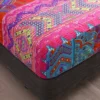 Boho Colorful Fitted Sheet Set Soft Comfortable Bohemian Bedding Set For Bedroom Guest Room1* Fitted Sheet 4