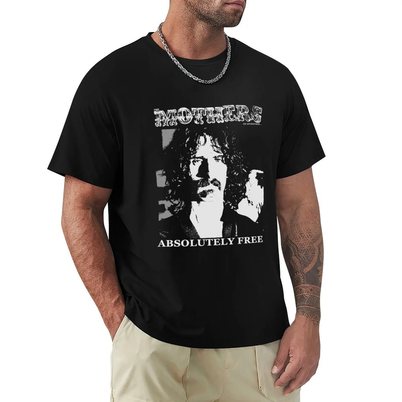 

Fránk music Záppà Absolutely Free T-Shirt summer tops aesthetic clothes Men's t-shirts