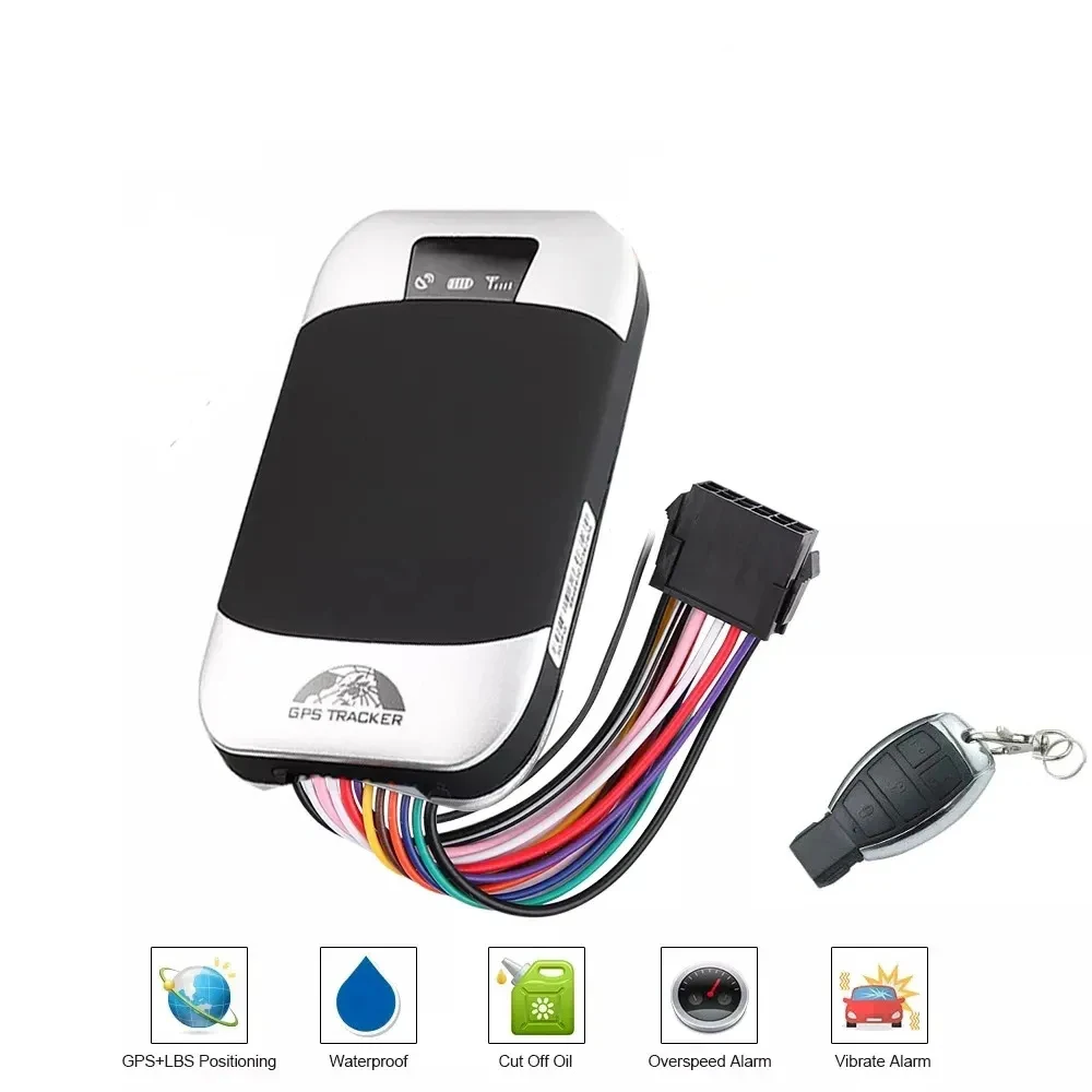 2G Car GPS Vehicle Tracker GSM GPS Locator TK303 Waterproof IP66 Remote Control Cut Off Engine Geofence Free Web APP