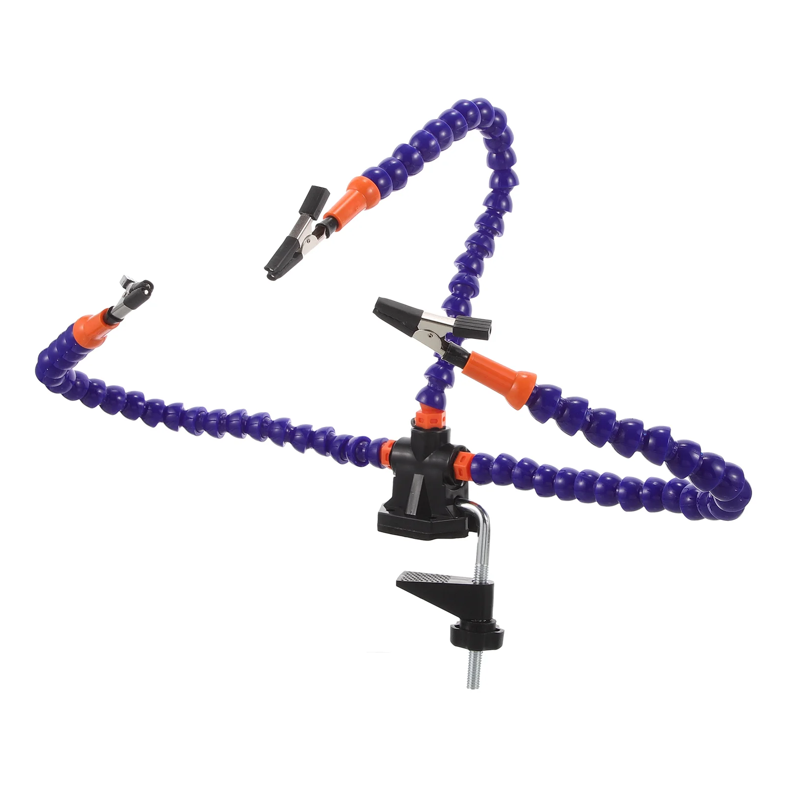 

Soldering Station Three-claw Clamp Durable Welding Repairing Supplies Helping Hands Tool Third Accessories Flexible Arms