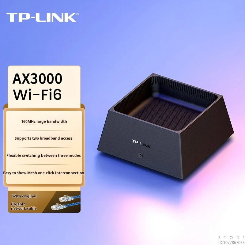 TP-LINK AX5400 무선 고속 메시 라우터, 기가비트 듀얼 WAN, Wifi6 5G 듀얼 밴드 TL-XDR3050, 쉬운 전시 버전
