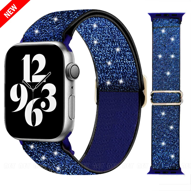 Elastic Silicone Solo Loop Watch Strap - Universal Fit