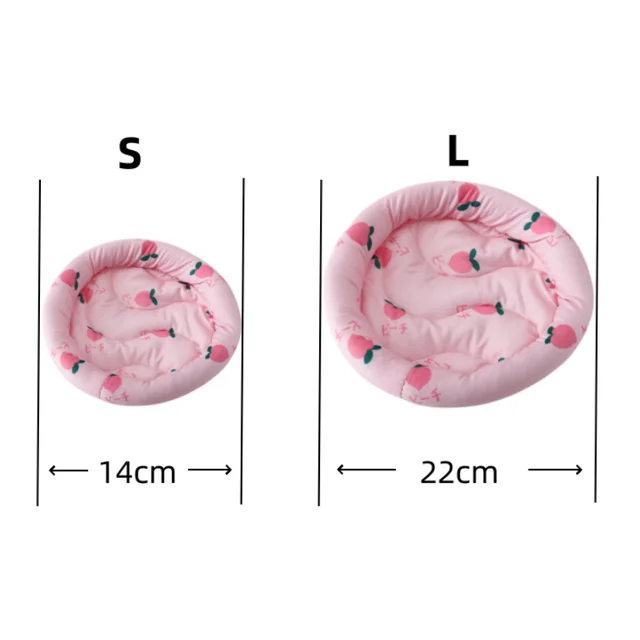 Small Animal Bed Cushion Mat, Hamster Nest, Squirrel, Hedgehog, Rabbit, Warm, Soft, Plush, Guinea Pig, House, Small Pet Nest Mat 3