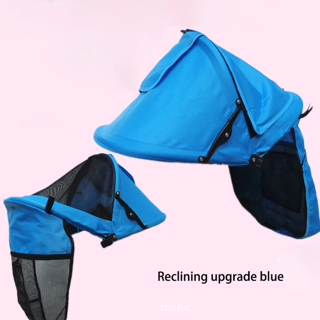 baby stroller cover net Baby Stroller Accessories Carriage Sun Shade Kids Stroller Sunshade Cover Prams Windproof Hood Canopy Cover Stroller Sun Visor baby stroller accessories essentials